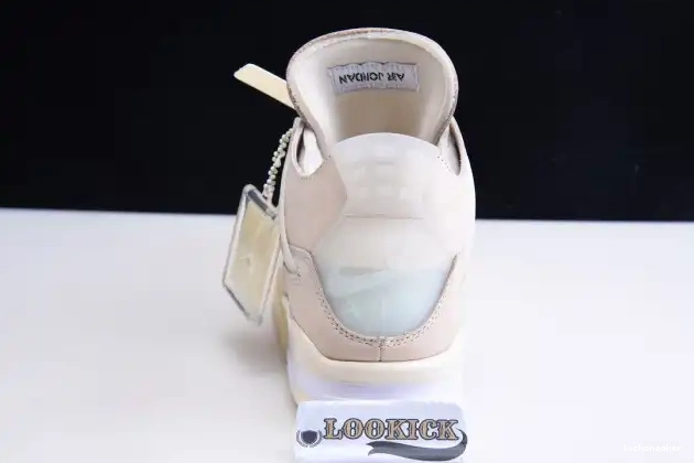 Cheap LUCY Air Off-White Sail 4 Jordan x CV9388-100 0525